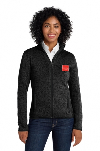 Port Authority® Ladies Sweater Fleece Jacket
