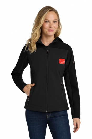 Port Authority® Ladies Hooded Core Soft Shell Jacket