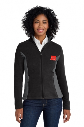 Port Authority® Ladies Colorblock Value Fleece Jacket