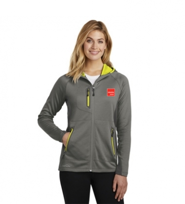 Eddie Bauer ® Ladies Sport Hooded Full-Zip Fleece Jacket