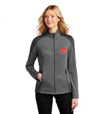 Port Authority® Ladies Grid Fleece Jacket