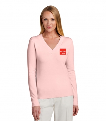 Brooks Brothers® Women’s Cotton Stretch V-Neck Sweater