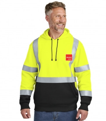 CornerStone® ANSI 107 Class 3 Heavy-Duty Fleece Pullover Hoodie