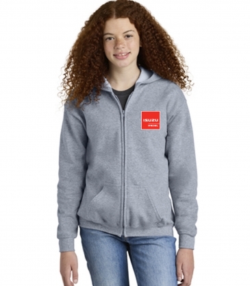 Gildan® Youth Heavy Blend™ Full-Zip Hooded Sweatshirt