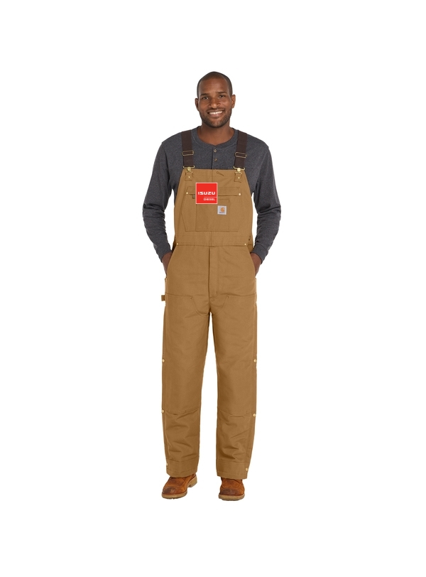 Carhartt® Firm Duck Insulated Bib Overalls